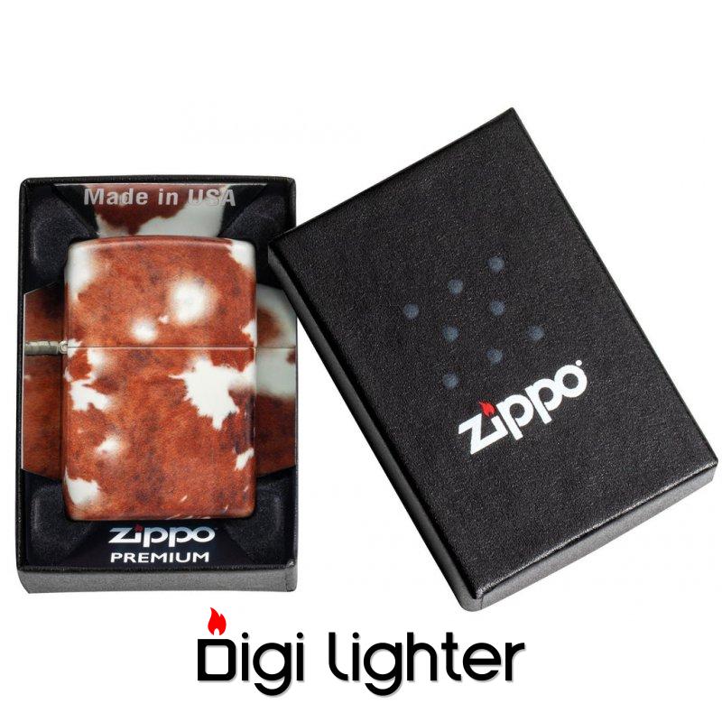 zippo-48216-cowhide-design (4) فندک زیپو اصل کد 48216