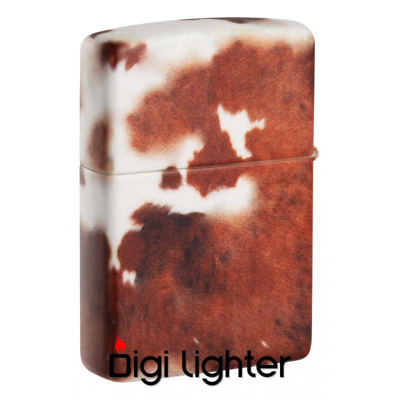 zippo-48216-cowhide-design