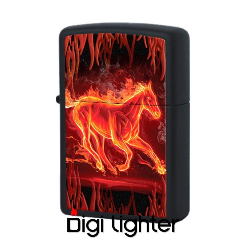 1 فندک زیپو Flaming Horse