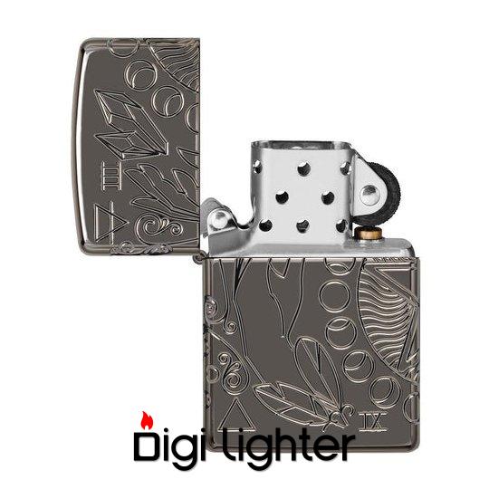 Zippo-49689-Wicca-Design-Armor-Black-Ice (5)