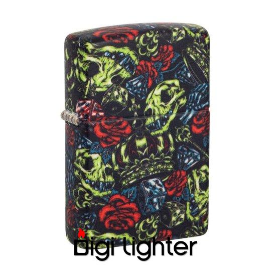 Zippo-49696-Skull-Crown